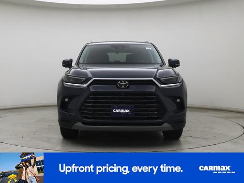 Blue 2024 Toyota Grand Highlander Platinum