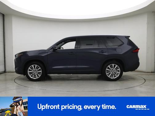Blue 2024 Toyota Grand Highlander Platinum
