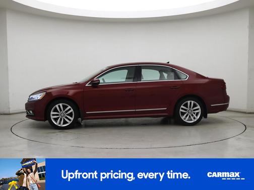 Red 2017 Volkswagen Passat SE