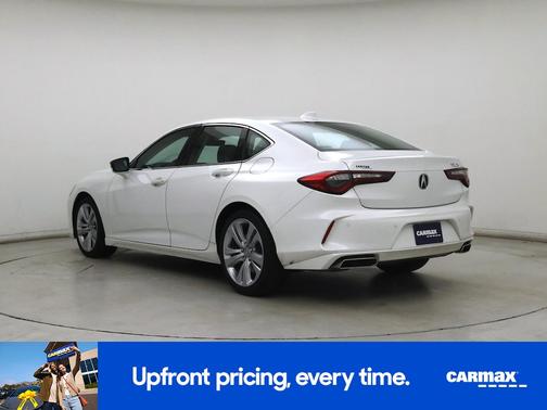 White 2023 Acura TLX Technology