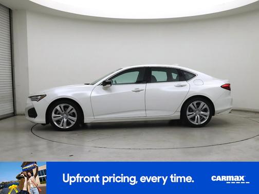 White 2023 Acura TLX Technology