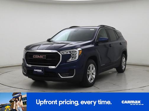 Blue 2022 GMC Terrain SLE