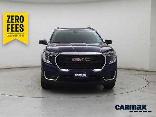 Blue 2022 GMC Terrain SLE