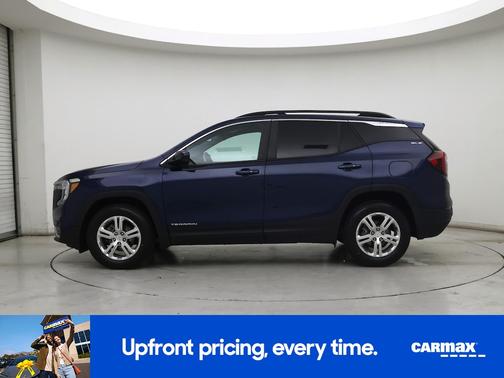 Blue 2022 GMC Terrain SLE