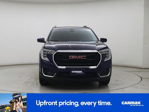 Blue 2022 GMC Terrain SLE