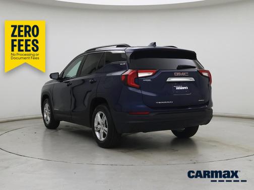 Blue 2022 GMC Terrain SLE