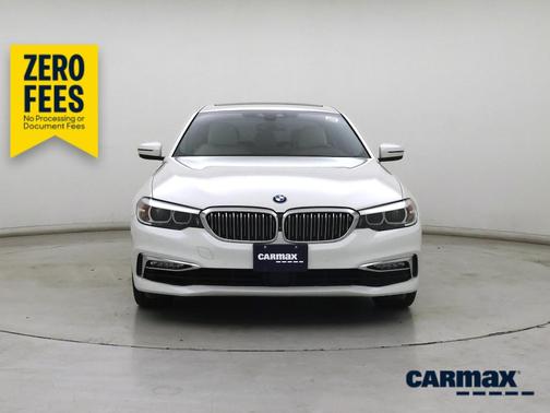 White 2017 BMW 530 I