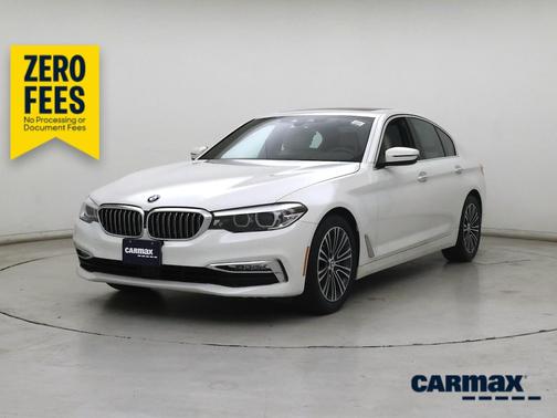 White 2017 BMW 530 I