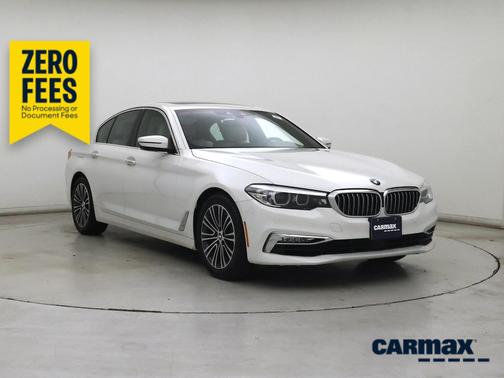 White 2017 BMW 530 I