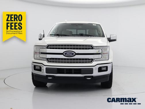 White 2018 Ford F-150 Lariat