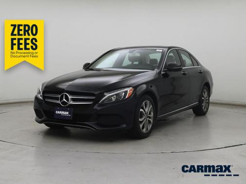 Black 2018 Mercedes-Benz C-Class