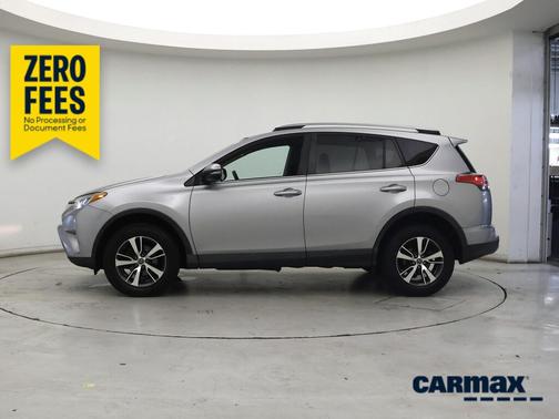Silver 2017 Toyota RAV4 XLE