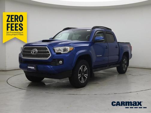 Blue 2017 Toyota Tacoma TRD Sport