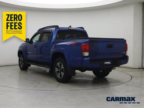 Blue 2017 Toyota Tacoma TRD Sport