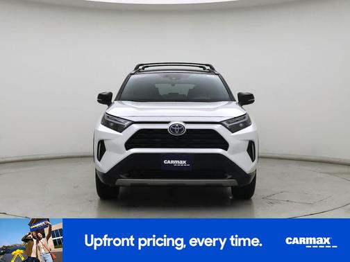White 2023 Toyota RAV4 Hybrid XSE