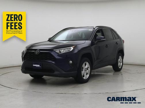 Blue 2021 Toyota RAV4 XLE