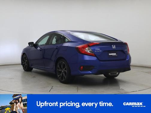 Blue 2020 Honda Civic Sport