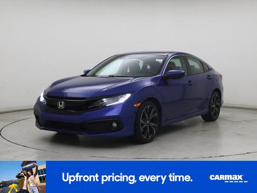 Blue 2020 Honda Civic Sport