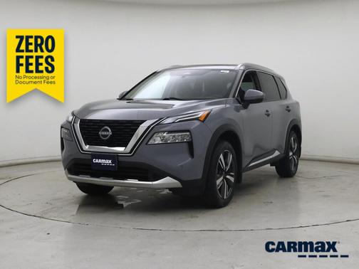 Gray 2023 Nissan Rogue Platinum
