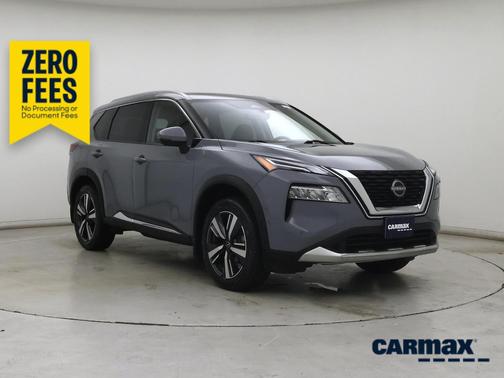 Gray 2023 Nissan Rogue Platinum