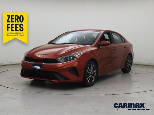 Orange 2022 Kia Forte LXS