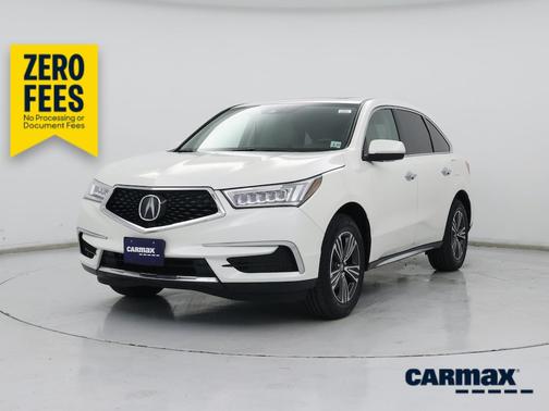White 2017 Acura MDX