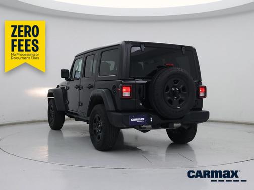 Black 2024 Jeep Wrangler Sport
