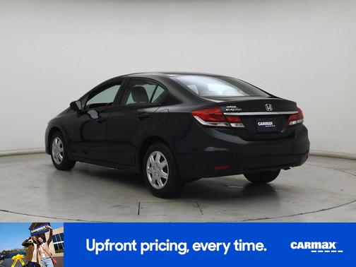 Black 2015 Honda Civic LX