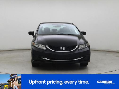 Black 2015 Honda Civic LX