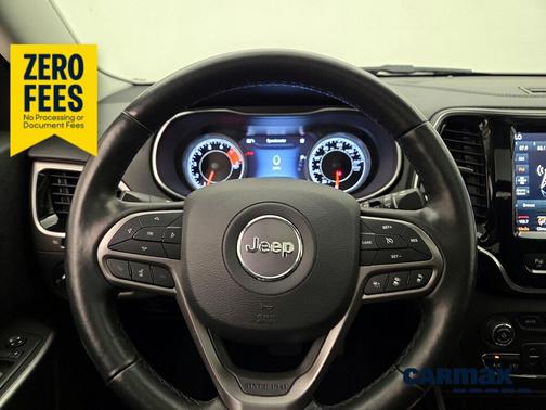 Blue 2021 Jeep Cherokee Limited