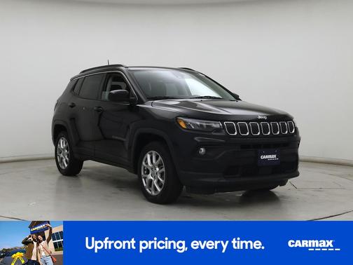 Black 2022 Jeep Compass Latitude Lux