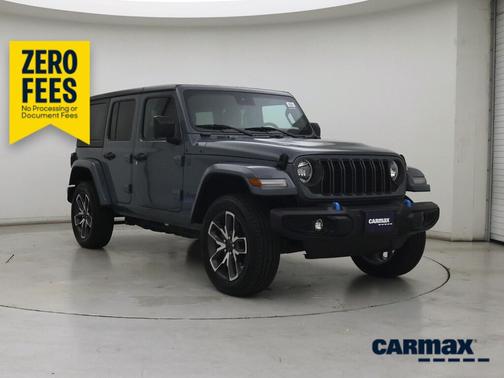 Gray 2024 Jeep Wrangler 4xe Sport S