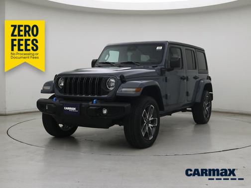 Gray 2024 Jeep Wrangler 4xe Sport S