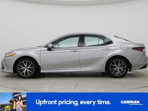 Silver 2023 Toyota Camry Hybrid XLE