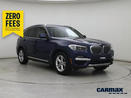Blue 2020 BMW X3 XDrive30i