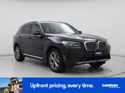 Black 2022 BMW X3 XDrive30i