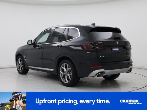 Black 2022 BMW X3 XDrive30i