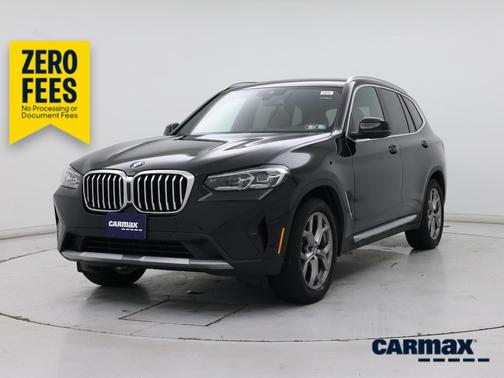 Black 2022 BMW X3 XDrive30i