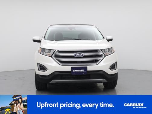 White 2018 Ford Edge Titanium