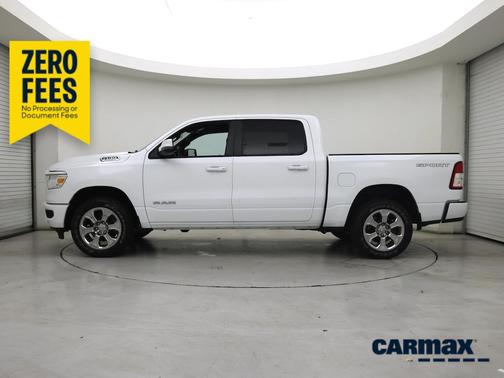 White 2023 RAM 1500 Bighorn