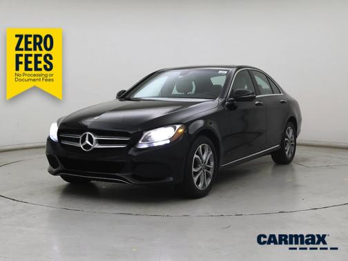 Black 2018 Mercedes-Benz C-Class