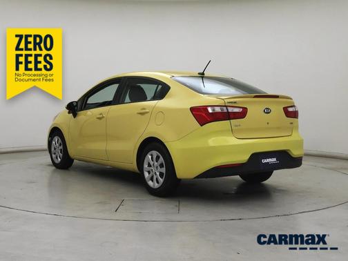 Yellow 2016 Kia Rio LX