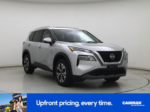 Silver 2021 Nissan Rogue SV