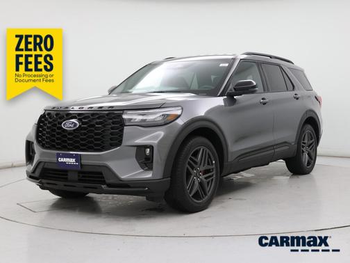 Gray 2025 Ford Explorer ST-Line
