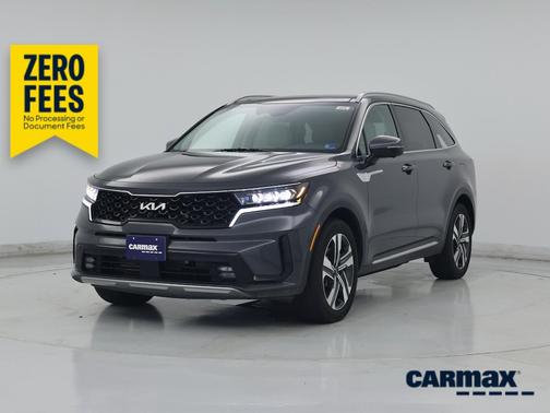 Gray 2024 Kia Sorento Hybrid SX Prestige