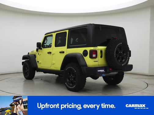Yellow 2023 Jeep Wrangler 4xe Willy's