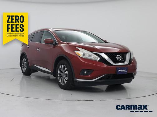 Red 2016 Nissan Murano SL