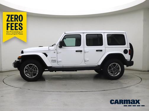White 2022 Jeep Wrangler Unlimited Sahara