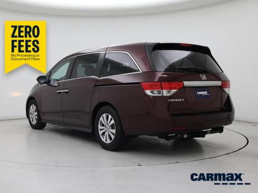 Burgundy 2015 Honda Odyssey EX