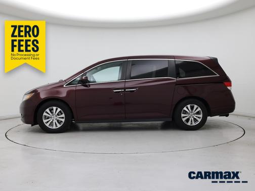 Burgundy 2015 Honda Odyssey EX